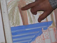 Pisana11.jpg (36 kB) Los tonos los difumino con el dedo....así consigo una gradación del color suave