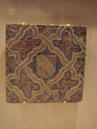 WLA lacma Spain Granada Alhambra Tile