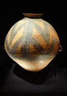 Painted pot with frog motifs, Majiayao culture (2200 - 2000 BC)