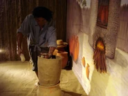 Paleteado, Museo Arqueológico Nacional Brünning