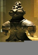 Estatuilla del período Jomon tardío (1000 adC-400 adC).