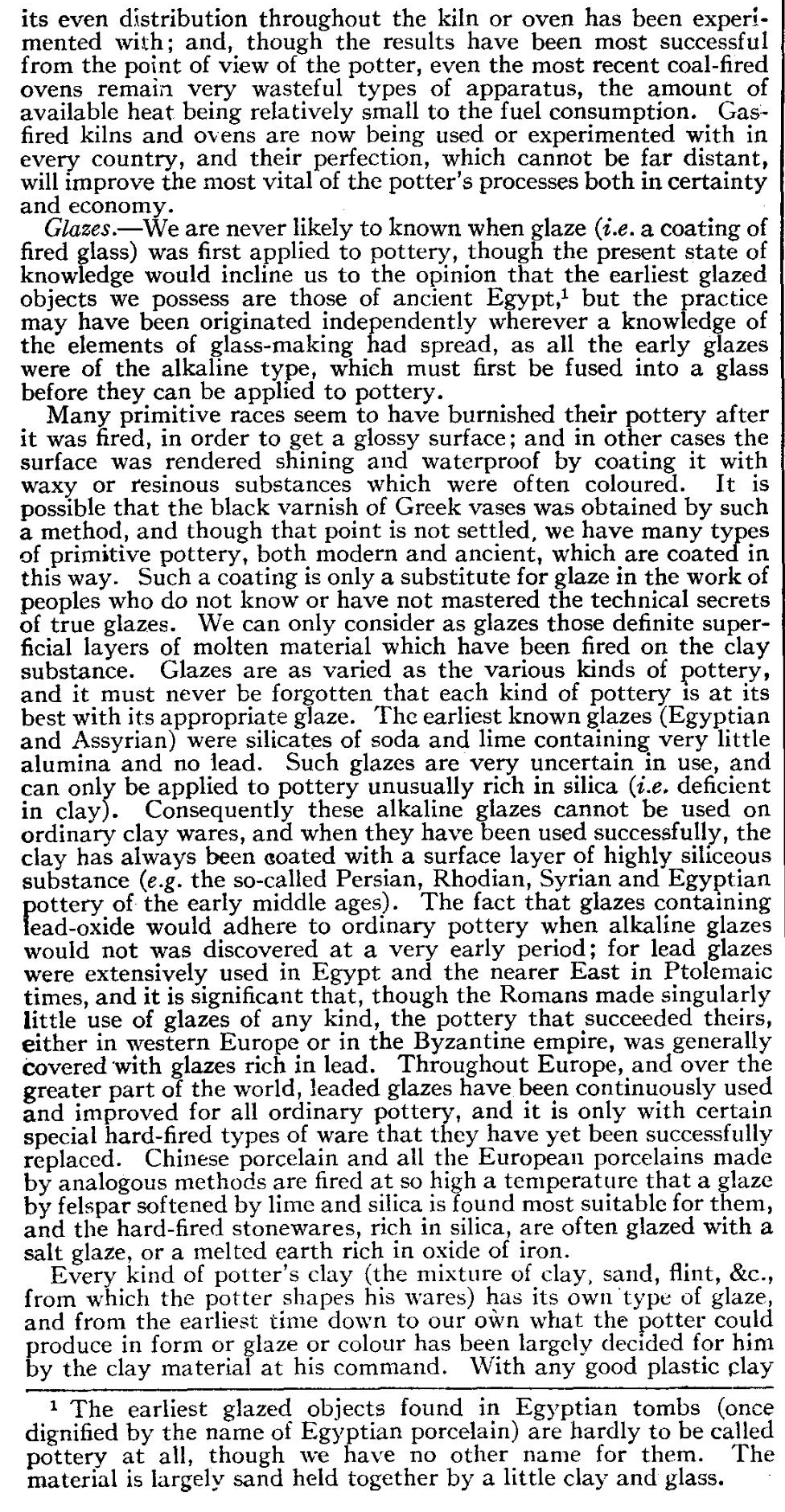 1911 Encyclopædia Britannica/Ceramics/Glazes Cerámica Wiki Fandom