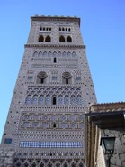 Mudéjar brick church tower in Teruel (14th c.)