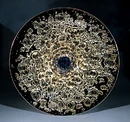 Glaçures cristallines : Grande coupe par Bill Boyd (Colombie Britanique) - 2009