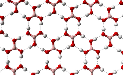 Boric-acid-layer-3D-balls