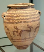 Egypte louvre 316.jpg (122 kB) Cerámica pintada del periodo Predinástico Primitivo