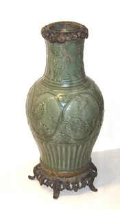 Truncated With Mountings Longquan Celadon in the , Istanbul, Turkey