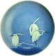 Plat Nabeshima aux trois hérons