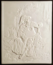 Lithophane in ambient light