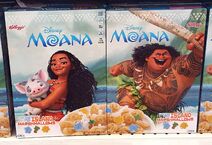 Moana cereal