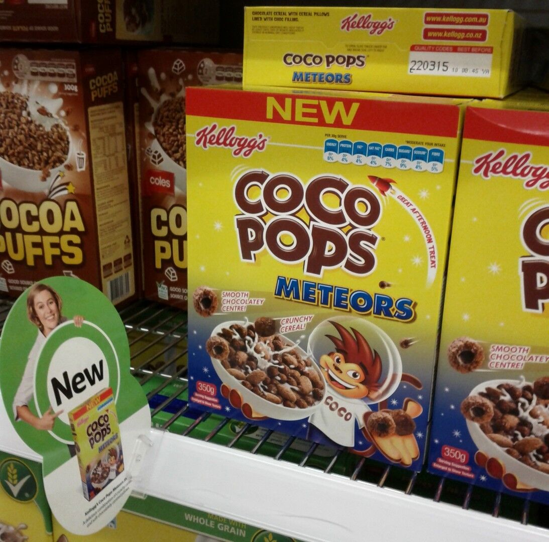 Coco Pops Meteors, Cereal Graveyard Wiki