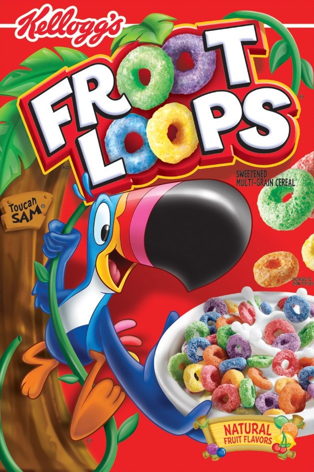 froot loops cereal straws