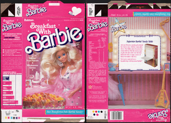 Breakfast with barbie cereal sale
