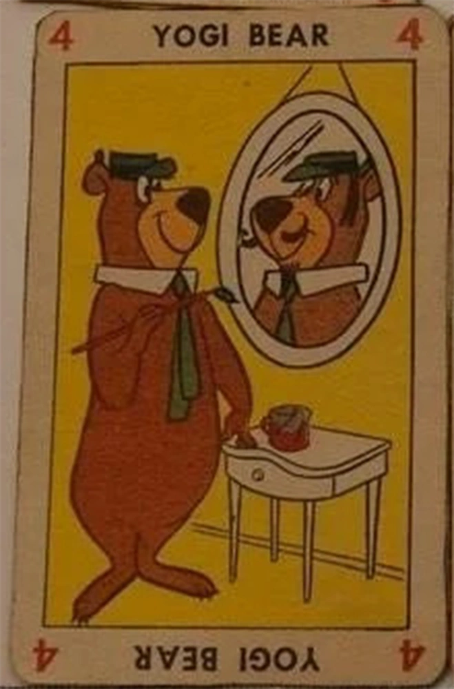 Kellogg's Fun Cards Yogi Bear 4 Mirror Fun Cereal Wiki Fandom