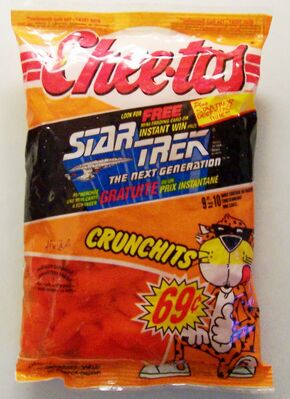Canadian Cheetos Star Trek Bag - Orange