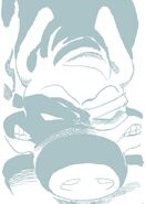 85. "MATISSE" THE UNKNOWN TURTLE BY DAVE SIM Not released to the public. Foil card available with the "Cerebus Team" platinum edition of Teenage Mutant Ninja Turtles No. 8 - Ashcan.