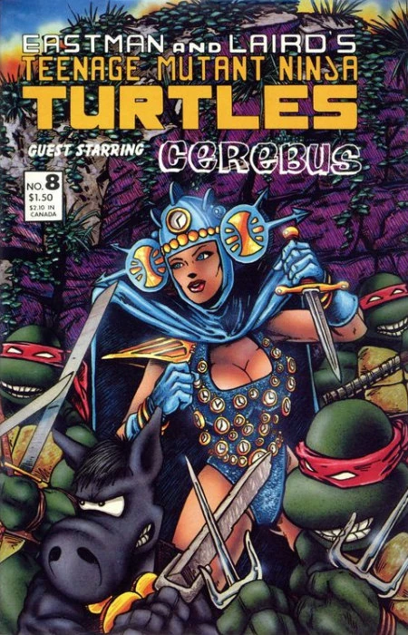 Teenage Mutant Ninja Turtles No. 8 | Cerebus Wiki | Fandom