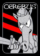 P4. Cerebus "FIRST, MY FRIENDS-- WE HAVE BUSINESS TO SETTLE..." From Cerebus No. 1, 1977
