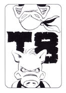 90. Teenage Mutant Ninja Turtles No. 8 The hit of 1986 is back in a deluxe edition with newly remastered art and new covers! Spring 2023 Art by Dave Sim, 2022 Bonus card added to orders of the ashcan.