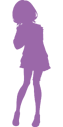 Komurasaki Momoka silhouette