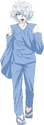 Jasper, full-body standing art, illust. MAYA
