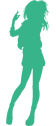 Takamura Hibiki silhouette