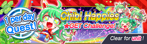 Chibi Happies Get Challenge! | Crash Fever Lore Wiki | Fandom