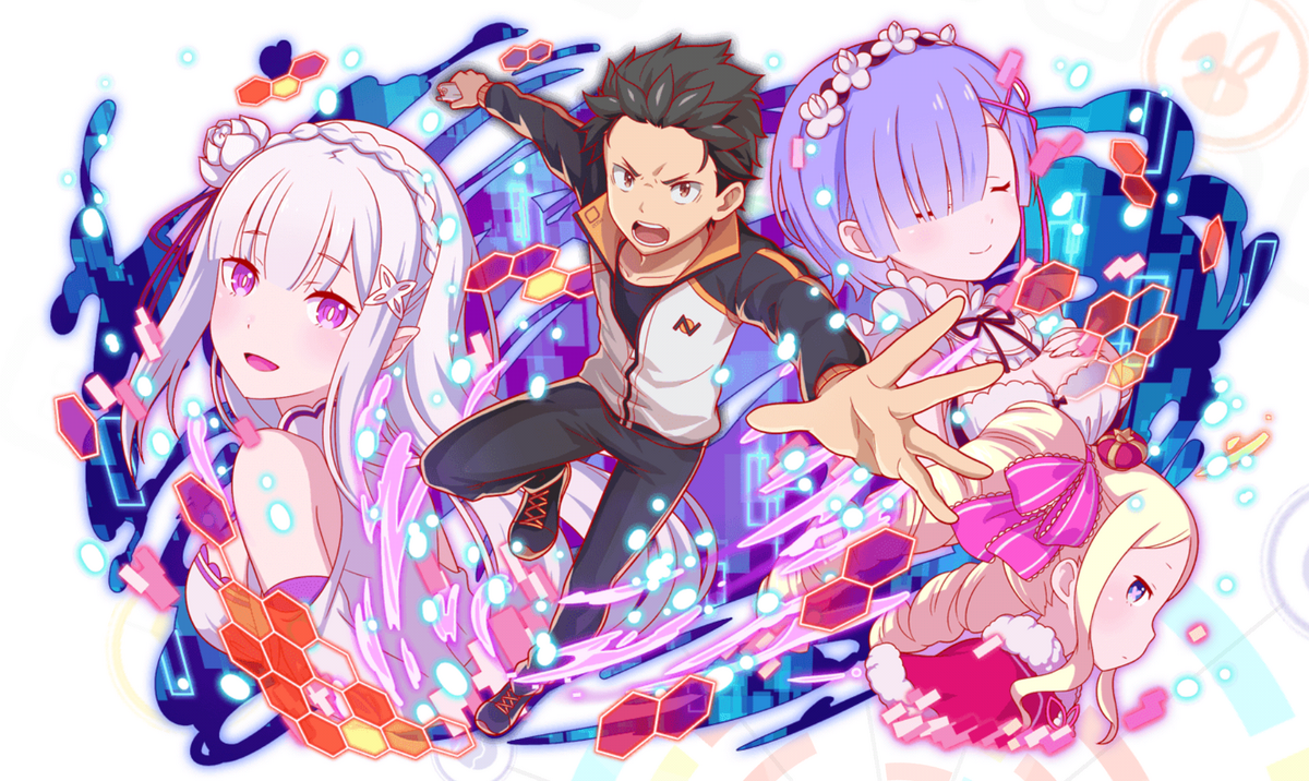 Re zero starting life in another. Re Zero Постер. Ре Зеро игра. С нуля Постер.