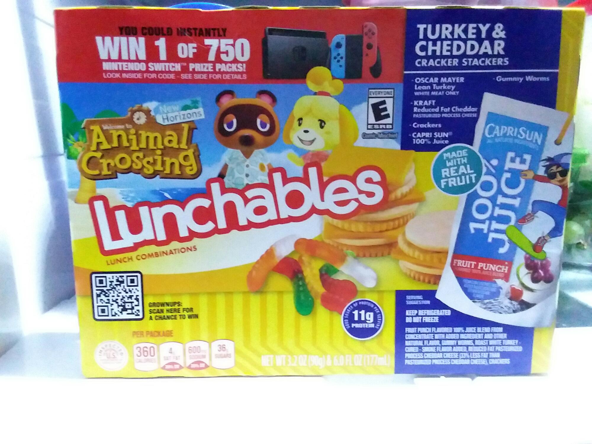 lunchables animal crossing