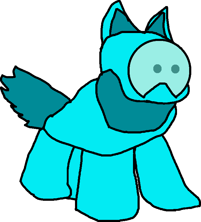 Cyan Slimepup (Roblox Shirt) (KP) by Trupokemon on DeviantArt