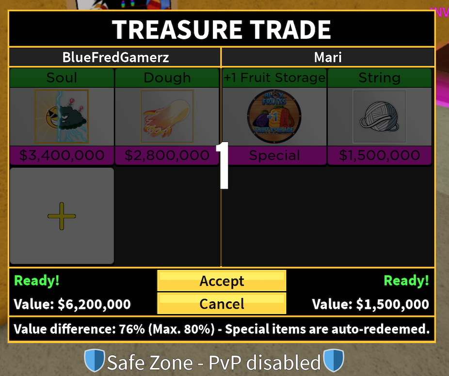 I have no idea How much trading value this Has. : r/bloxfruits