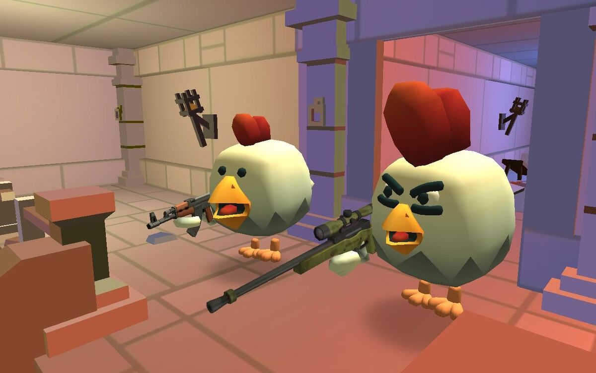 Вся реальность об игре Chicken Gun | Fandom