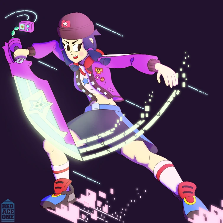 Brawl Stars Fanart! Heroine Bibi! | Fandom