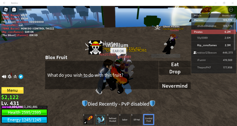 Should I eat this rumble fruit? Only for grinding and please answer quick  lol (Flame User Lvl 333 : r/bloxfruits