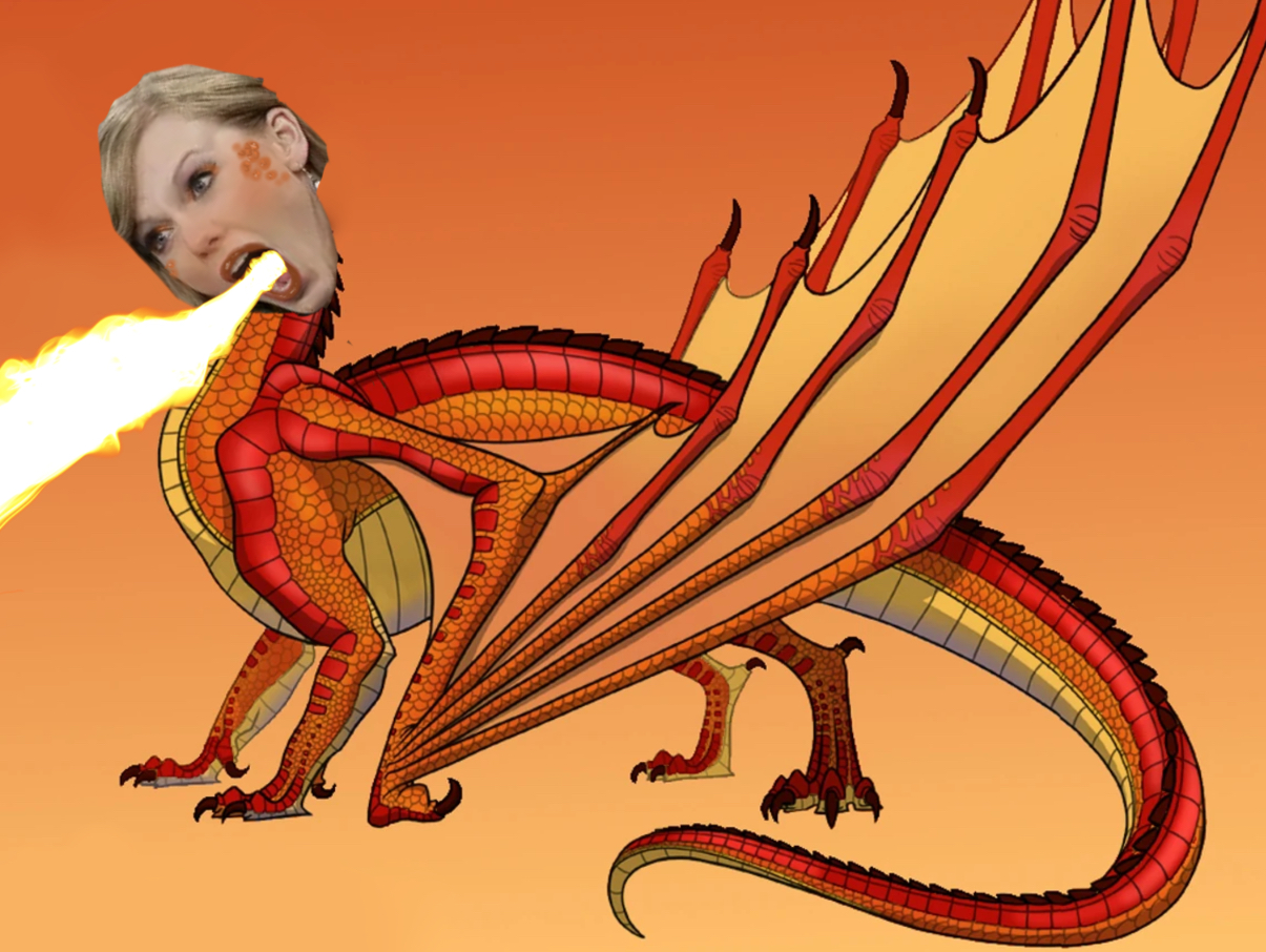 Taylor Swift as a dragon? Yes please | Fandom