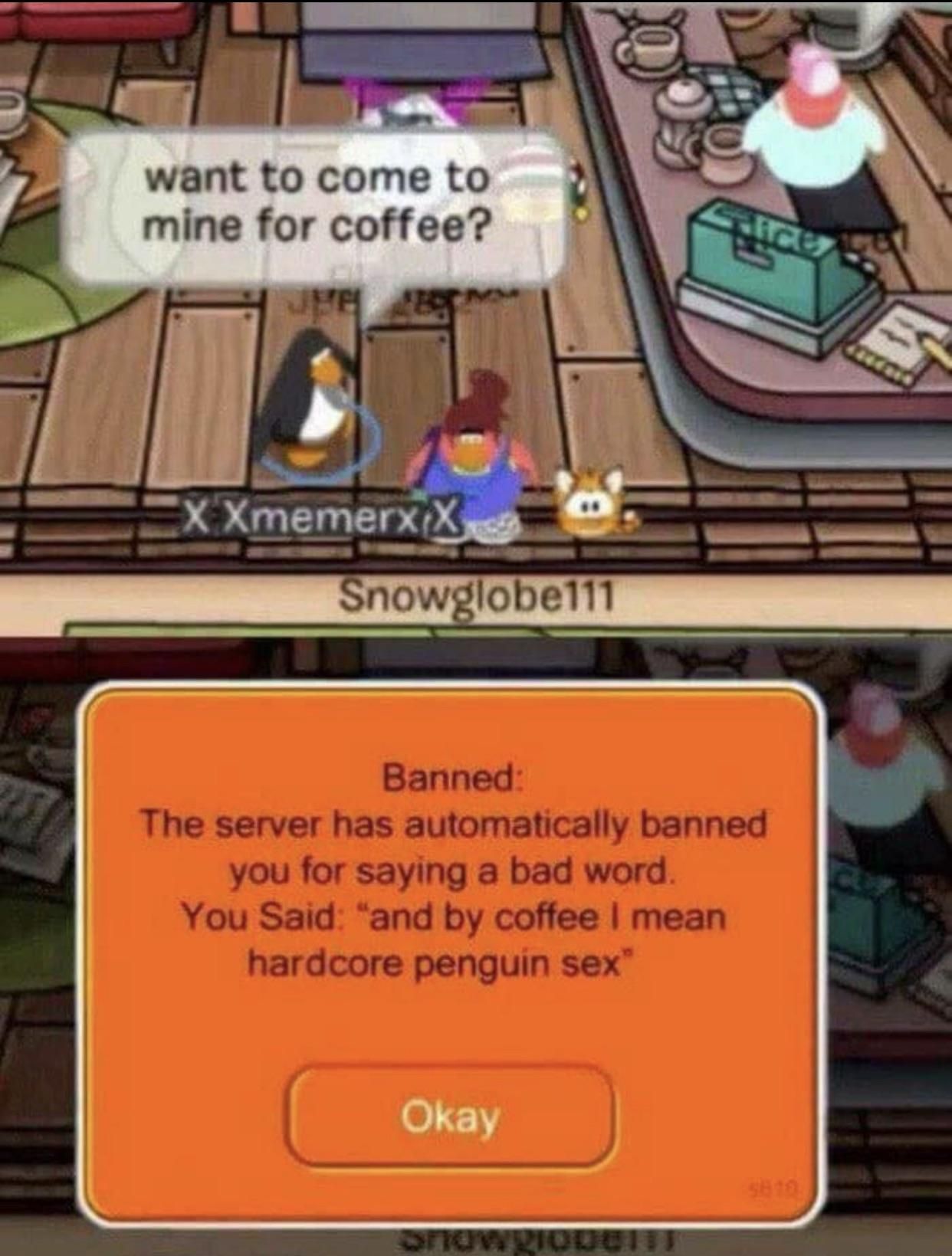 Club Penguin Ban Memes - Imgflip