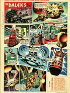 January 1966 TV21 Dalek comic page