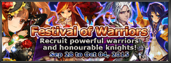 Festival of Warriors