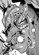 Mouth Devil's severed head