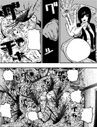 Himeno attacking the Eternity Devil