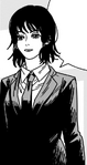 Fumiko wearing the Public Safety Devil Hunter uniform.