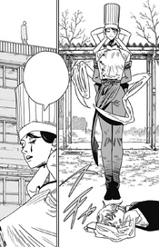 Falling Devil prepares to serve another dish