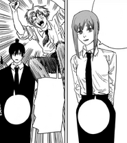 Makima invites the trio on a trip with her