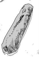 The Guillotine Devil's effigy form.