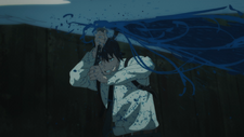 Aki fighting the Ghost Devil