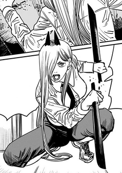 Steam Workshop::Power - Chainsaw Man Manga Panel