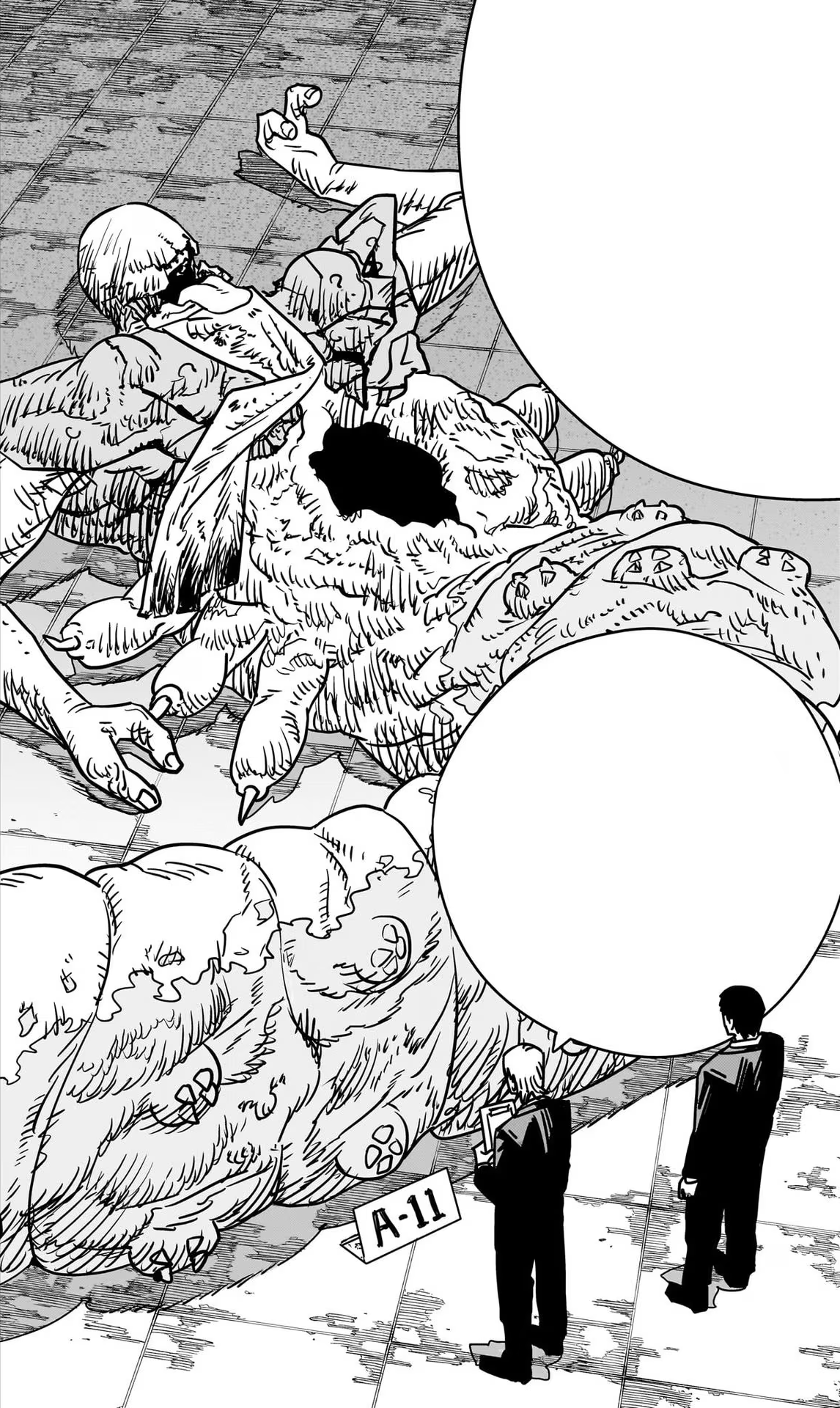Interesting Symbolism in Chapter 150 : r/ChainsawMan