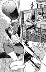 Power creating a hammer from her blood