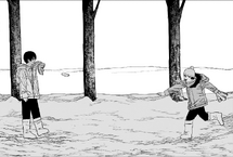 Aki reunites with his brother