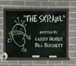 The Skrawl title card